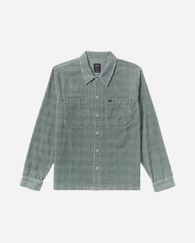 RVCA Adams Overshirt Jacket - Lead | Men’s