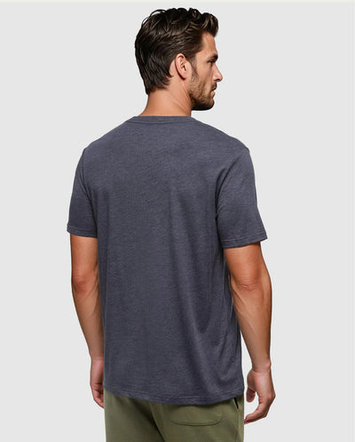 TenTree Baker T-Shirt - Midnight Blue Heather | Men’s