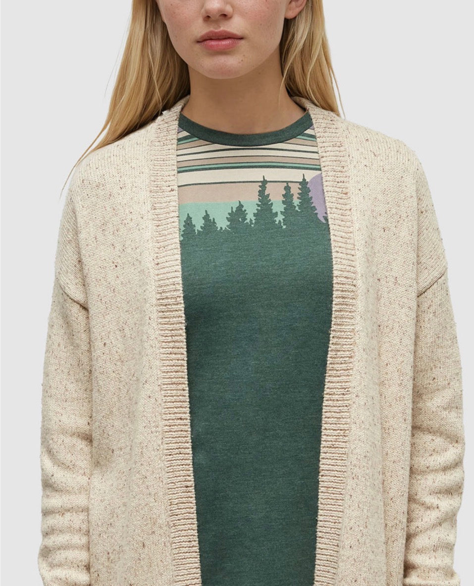 TenTree Prairies Nep Cardigan - Warm Oak Nep | Women’s