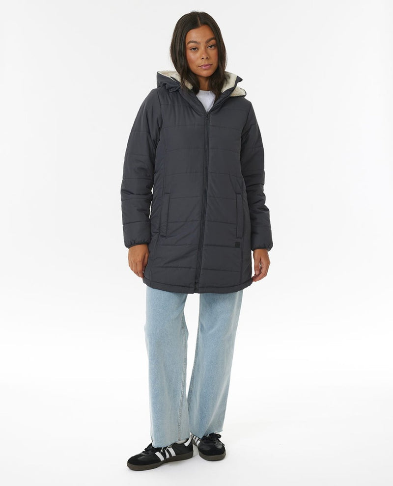 Rip Curl Anti-Series Anoeta Long Line - Washed Black | Women’s