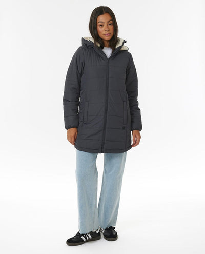 Rip Curl Anti-Series Anoeta Long Line - Washed Black | Women’s