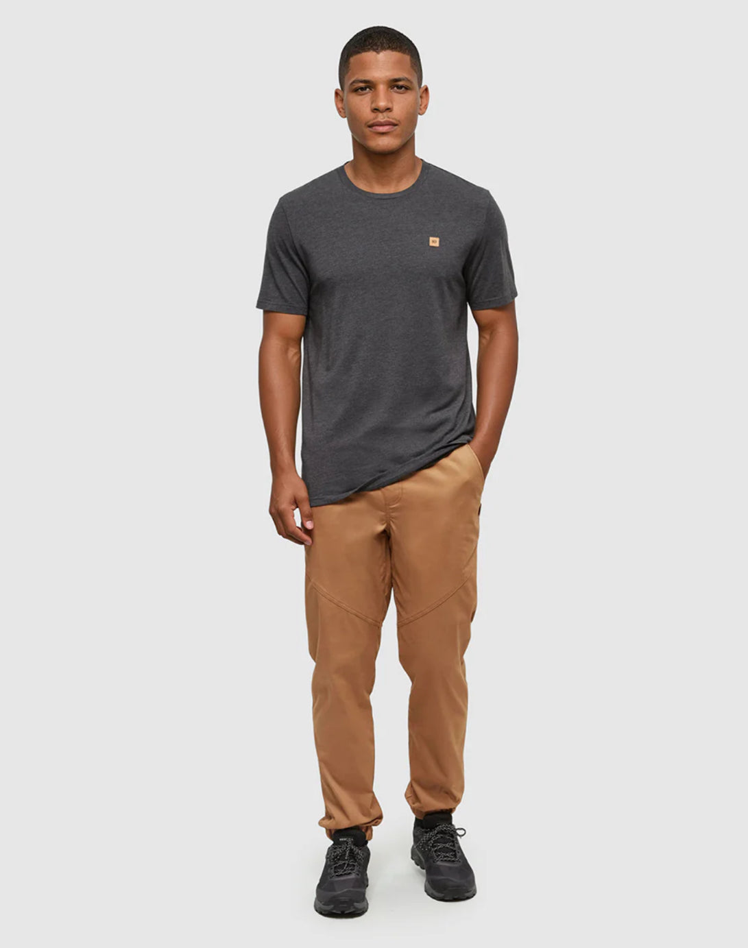 TenTree Baker T-Shirt - Meteorite Black Heather | Men’s