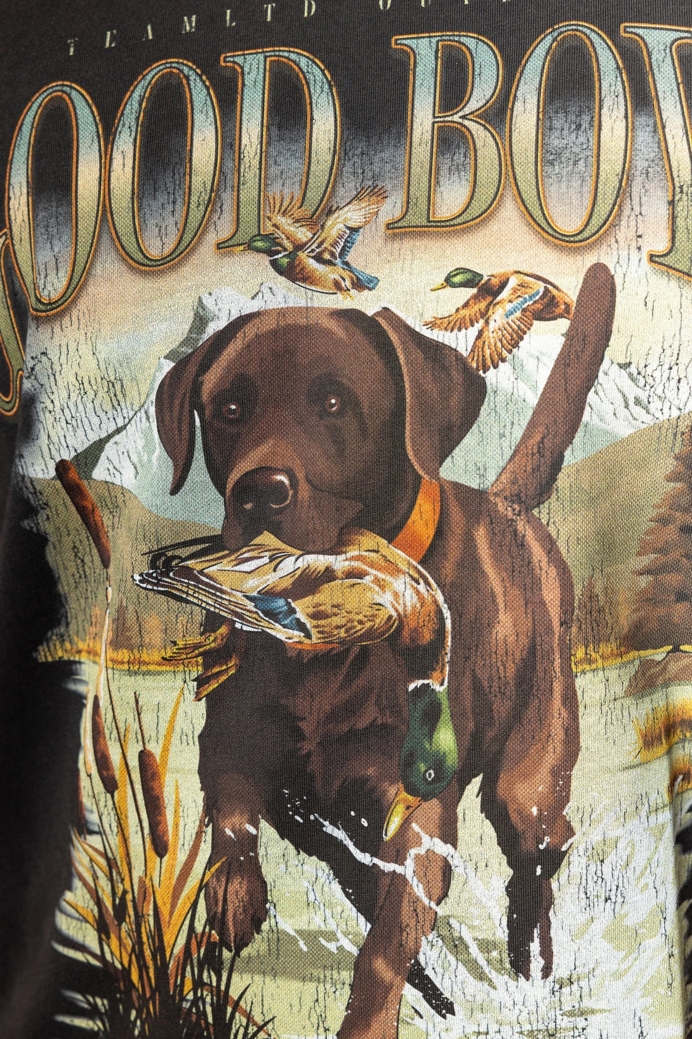 TEAMLTD Good Boy Tee - Washed Black | Men’s