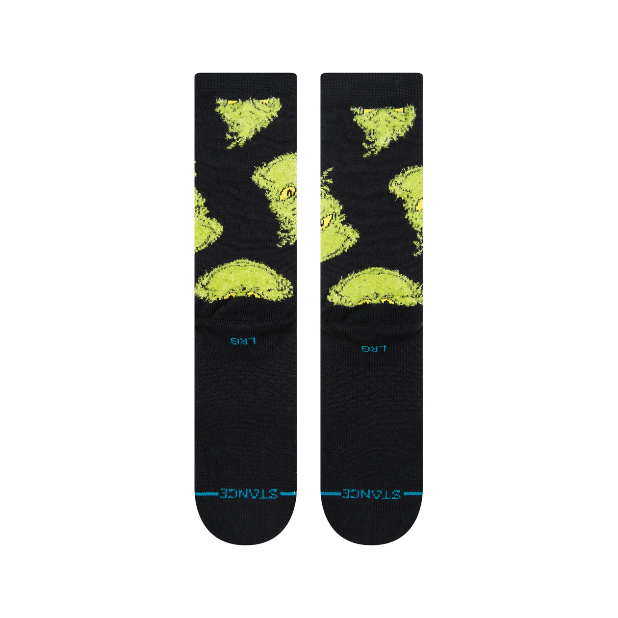 Stance X The Grinch Mean One Crew Socks - Black | Unisex