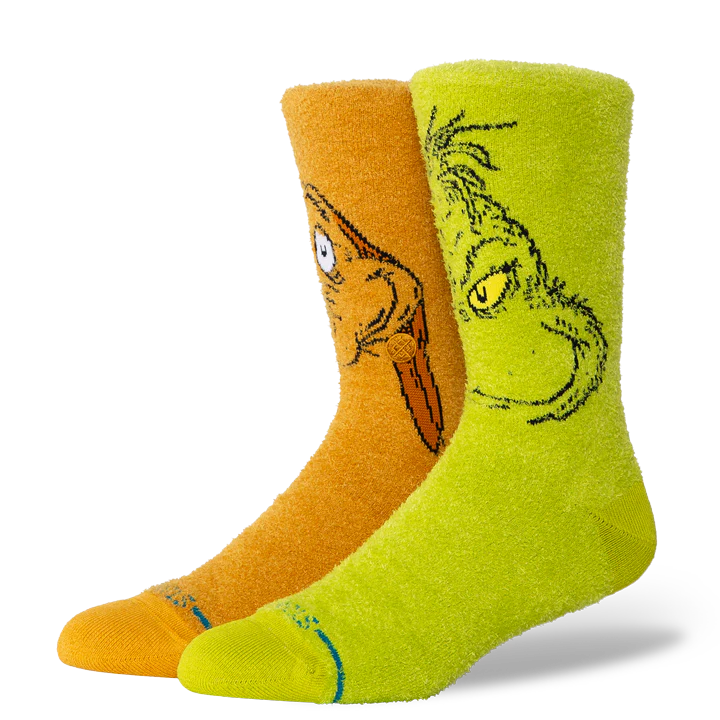 Stance X The Grinch and Max - Green | Unisex