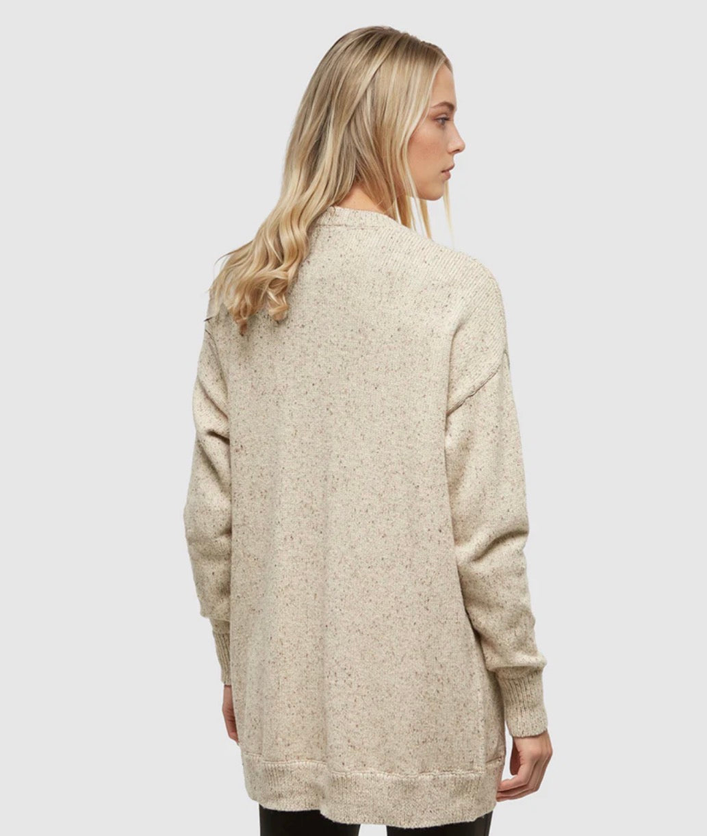 TenTree Prairies Nep Cardigan - Warm Oak Nep | Women’s