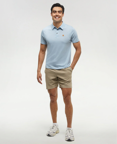 TenTree Astir Polo - Blue Haze Heather | Men’s