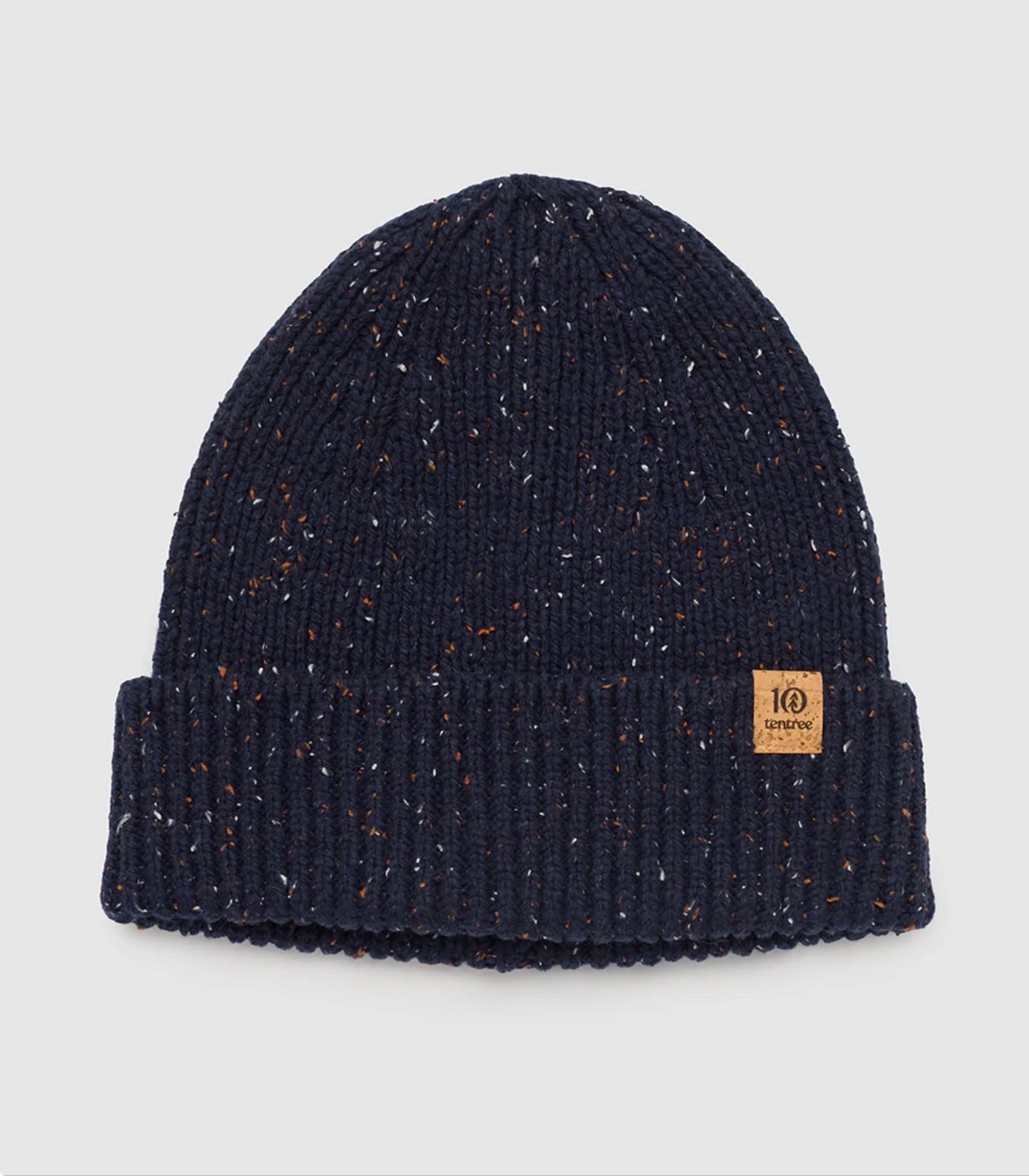 TenTree Brislow Fleck Beanie - Midnight Blue Nep