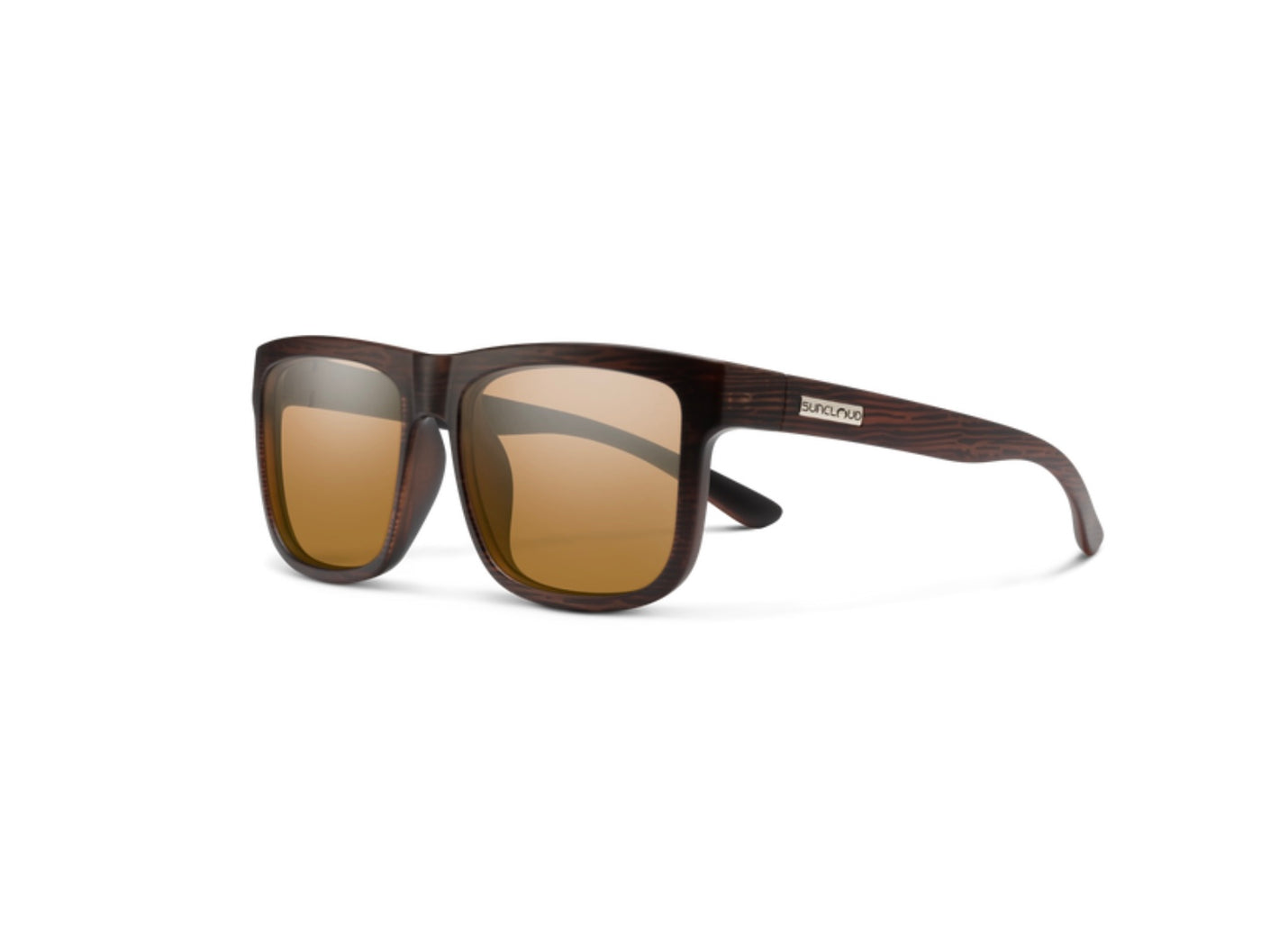 Suncloud Optics Quiver - Matte Burnished Brown + Polarized Brown Lens