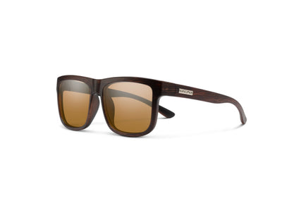 Suncloud Optics Quiver - Matte Burnished Brown + Polarized Brown Lens