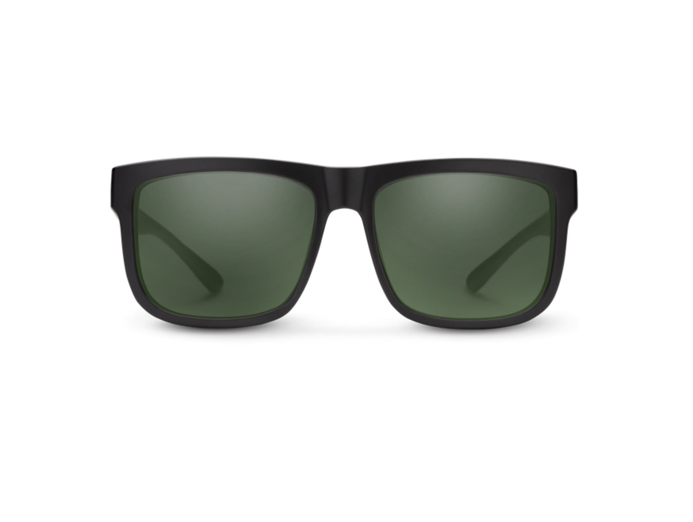 Suncloud Optics Quiver - Matte Black + Polarized Gray Green Lens