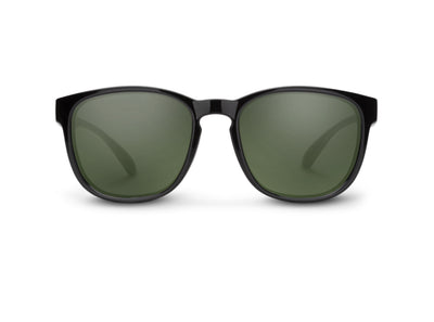 Suncloud Optics Loveseat - Black + Polarized Gray Green Lens
