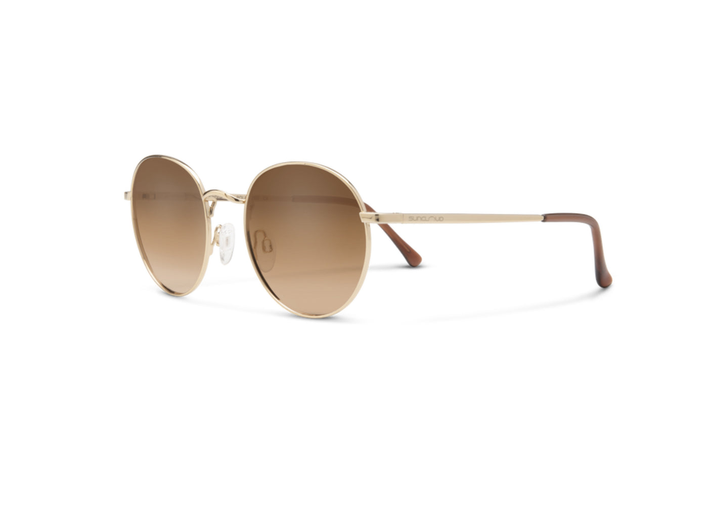 Suncloud Optics Bridge City - Gold + Polarized Brown Gradient Lens