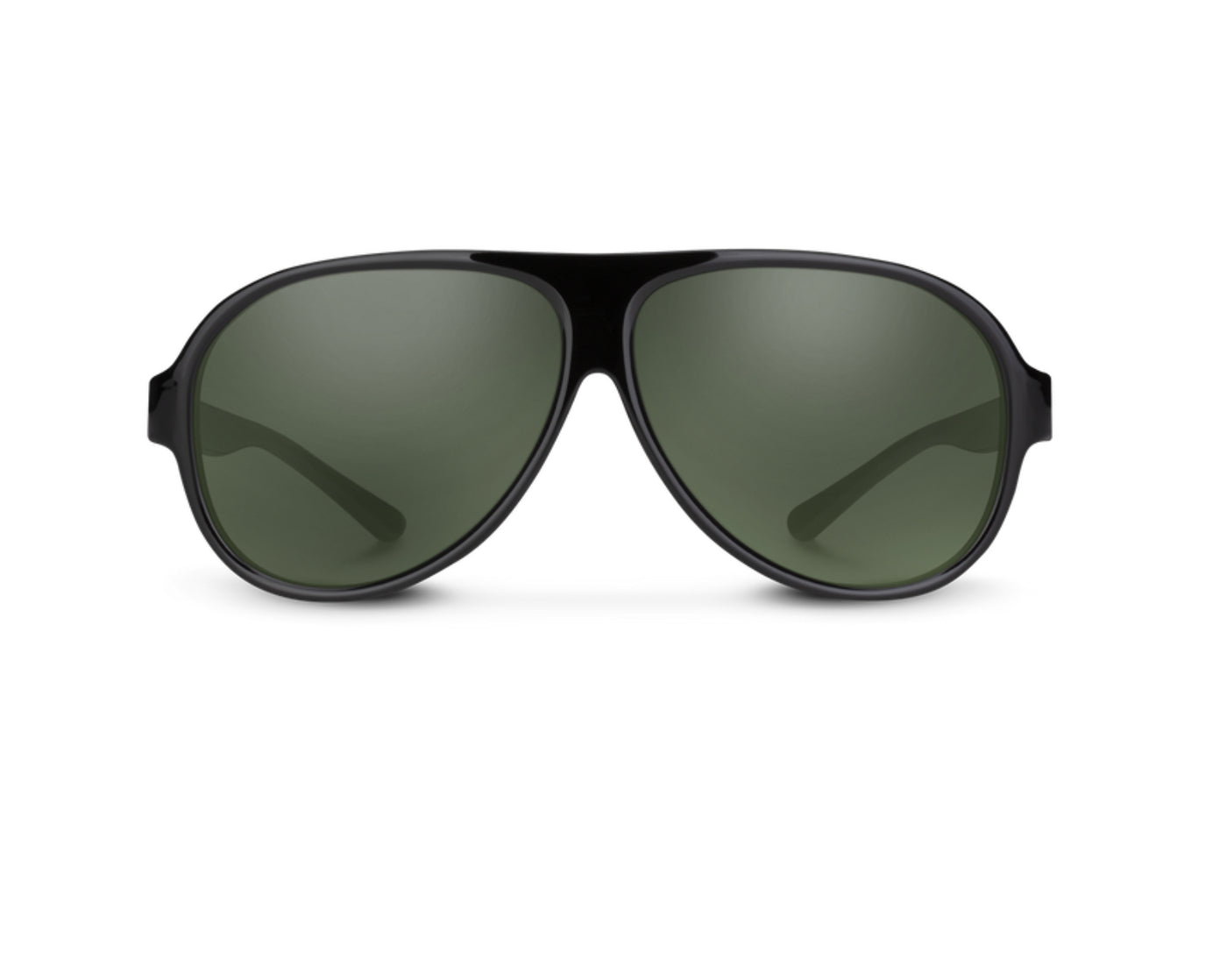 Suncloud Optics Rooney - Black + Polarized Gray Green Lens