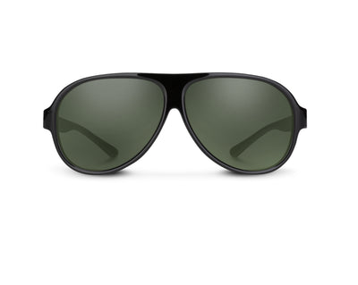 Suncloud Optics Rooney - Black + Polarized Gray Green Lens