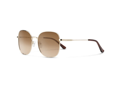 Suncloud Optics Beverly - Gold + Polarized Brown Gradient Lens