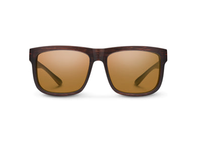 Suncloud Optics Quiver - Matte Burnished Brown + Polarized Brown Lens