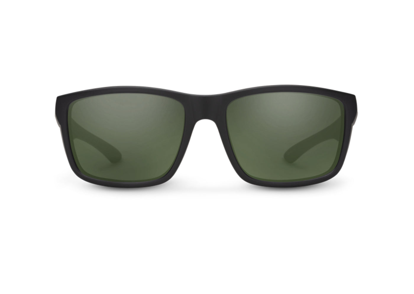 Suncloud Optics Mayor - Matte Black + Polarized Gray Green Lens