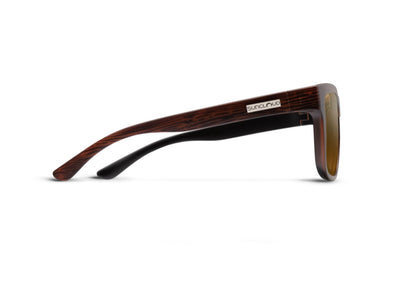Suncloud Optics Quiver - Matte Burnished Brown + Polarized Brown Lens