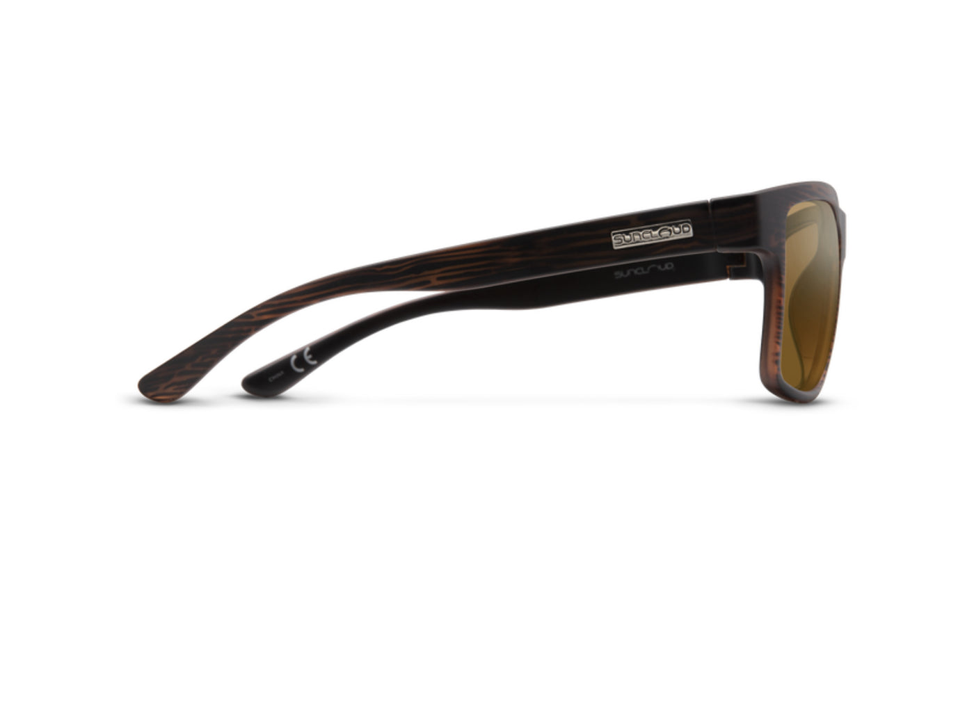 Suncloud Optics A-Team - Burnised Brown + Polarized Brown Lens
