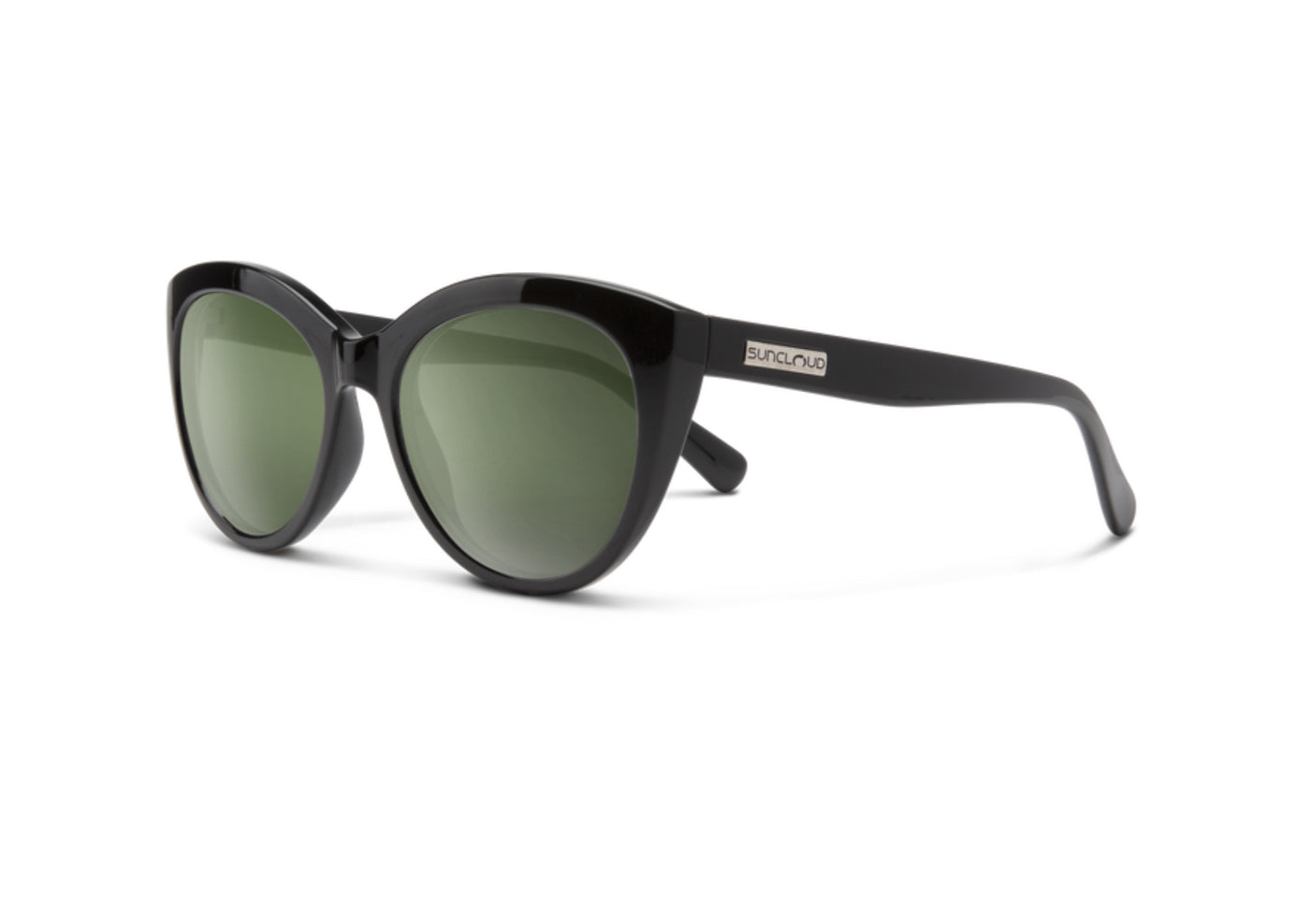 Suncloud Optics Cityscape - Black Polarized Gray Green Lens