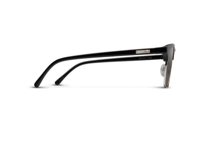 Suncloud Optics Step Out - Black + Polarized Gray Lens
