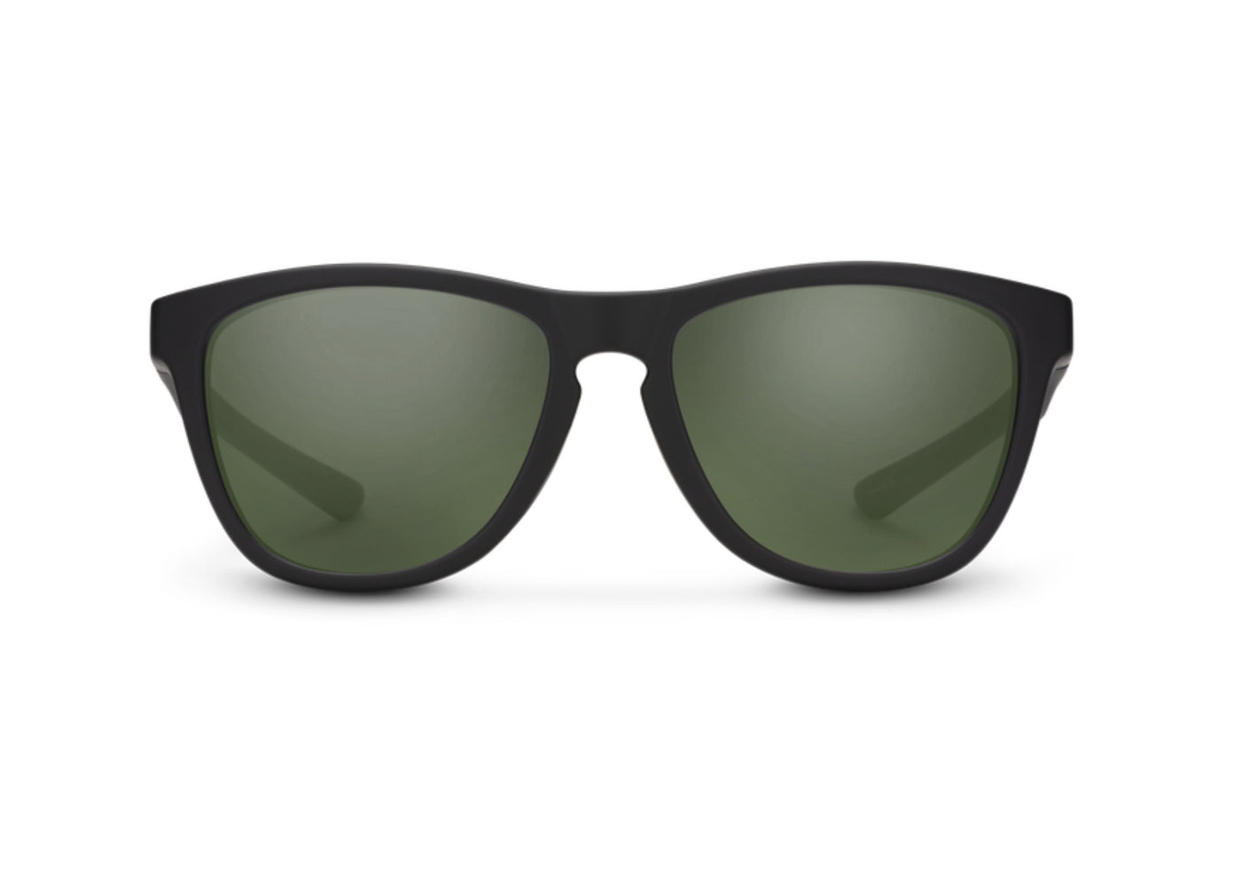 Suncloud Optics Topsail - Matte Black + Polarized Gray Green Lens