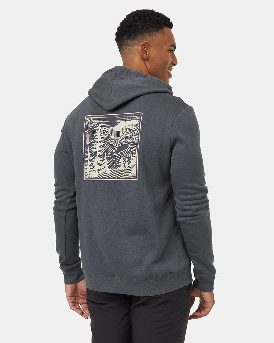 TenTree Etched Mountain Hoodie