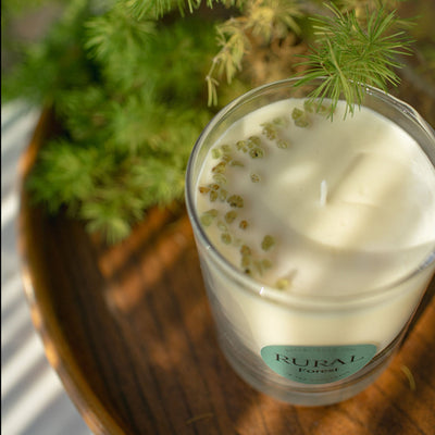 Rural Classic Glass Candle: Forrest