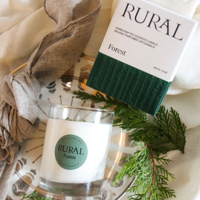 Rural Classic Glass Candle: Forrest