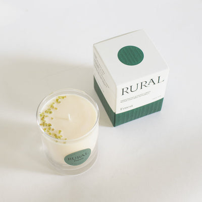 Rural Classic Glass Candle: Forrest