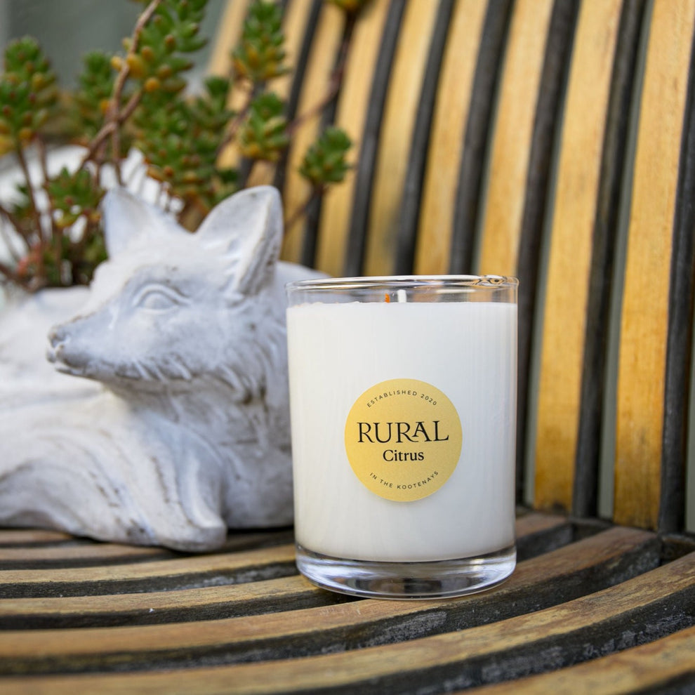 Rural Classic Glass Candle: Citrus