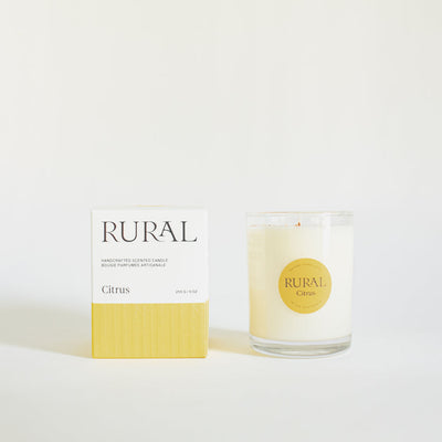 Rural Classic Glass Candle: Citrus