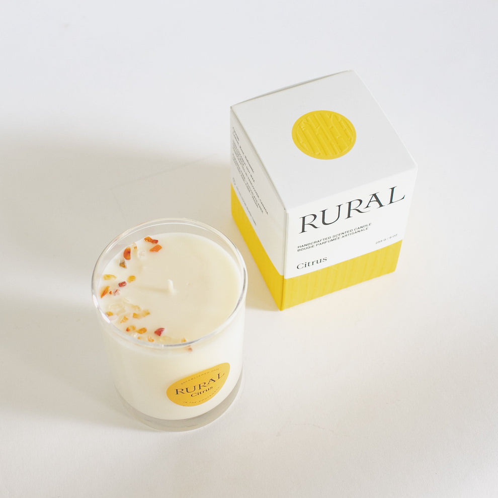 Rural Classic Glass Candle: Citrus