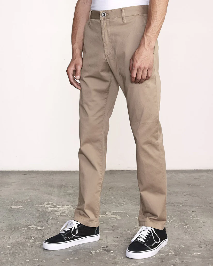 RVCA The Weekend Stretch Straight Fit Pants
