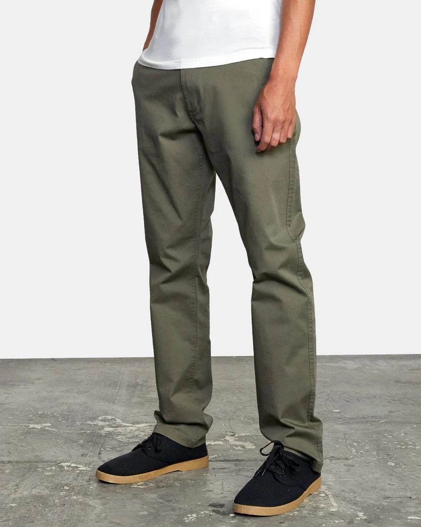 RVCA The Weekend Stretch Straight Fit Pants