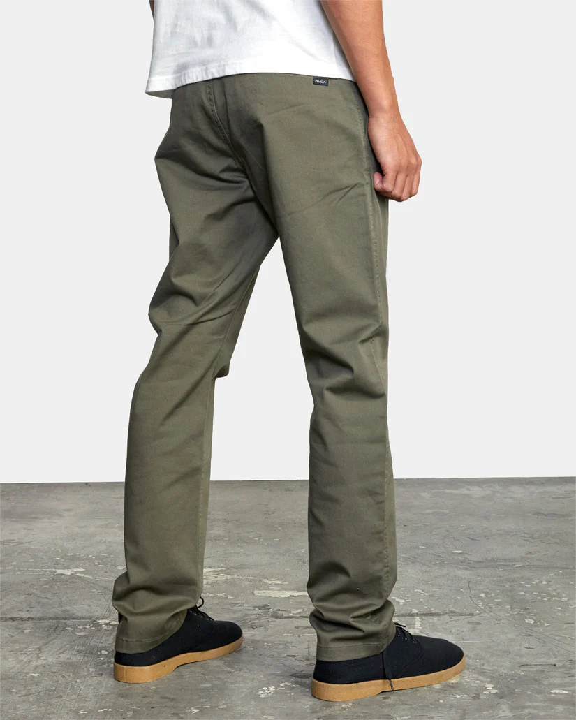 RVCA The Weekend Stretch Straight Fit Pants
