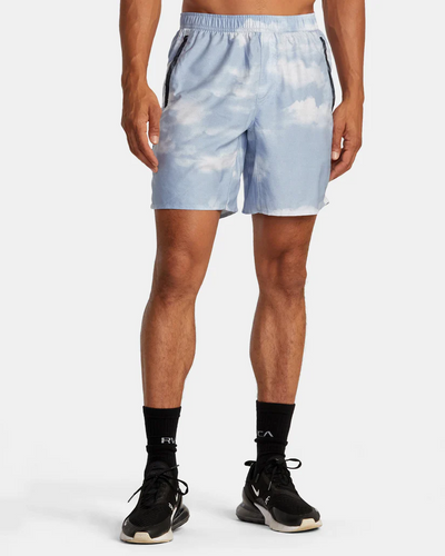 RVCA Yogger Stretch Elastic Waist Shorts 17”