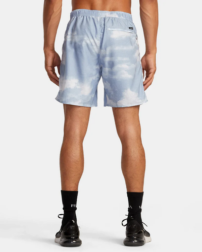 RVCA Yogger Stretch Elastic Waist Shorts 17”