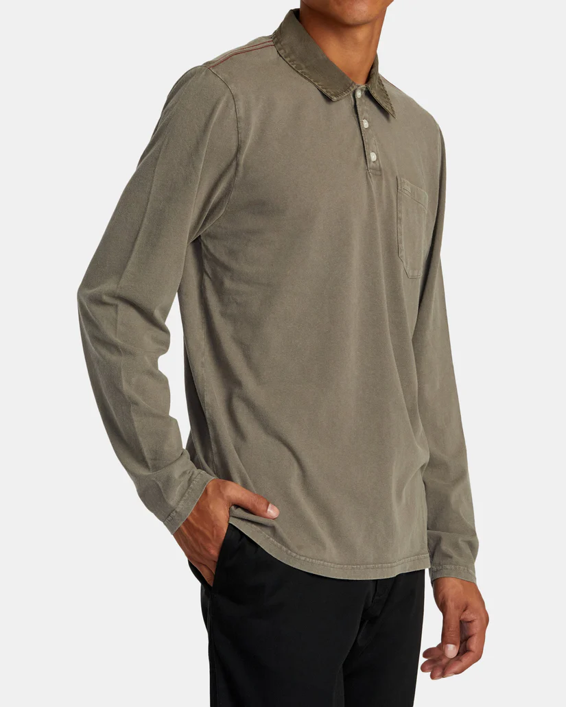 RVCA Polo II Long Sleeve Shirt