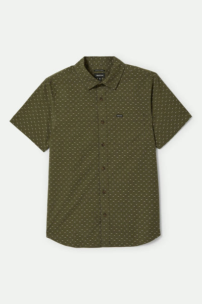 Brixton Charter Print Short Sleeve - Ivy Green/Micro Floral | Men’s