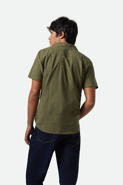 Brixton Charter Print Short Sleeve - Ivy Green/Micro Floral | Men’s