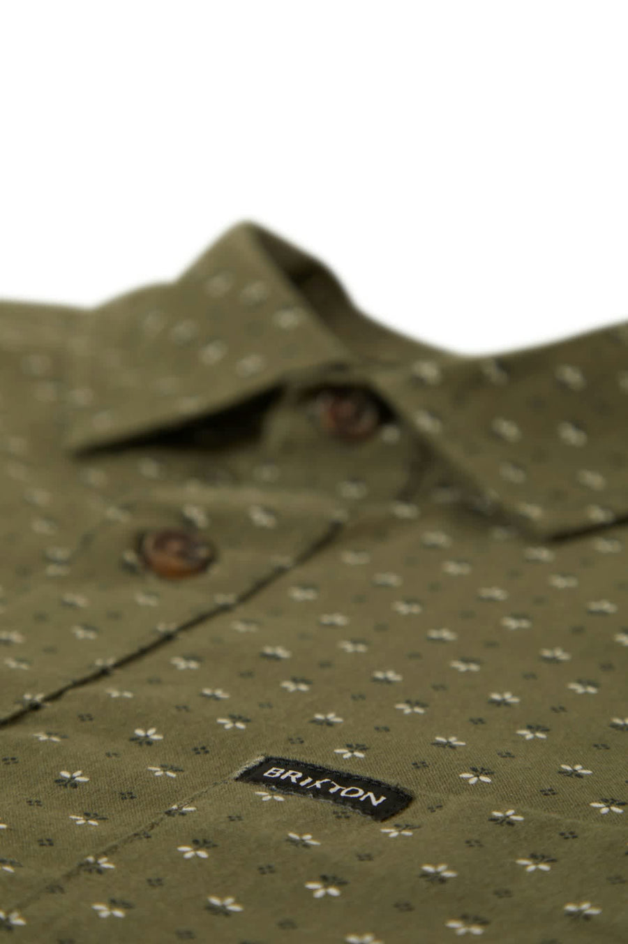 Brixton Charter Print Short Sleeve - Ivy Green/Micro Floral | Men’s