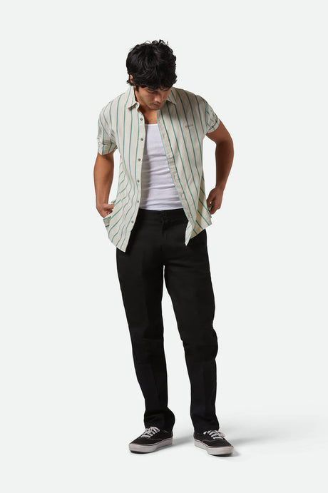 Brixton Cru Stripe Short Sleeve | Men’s