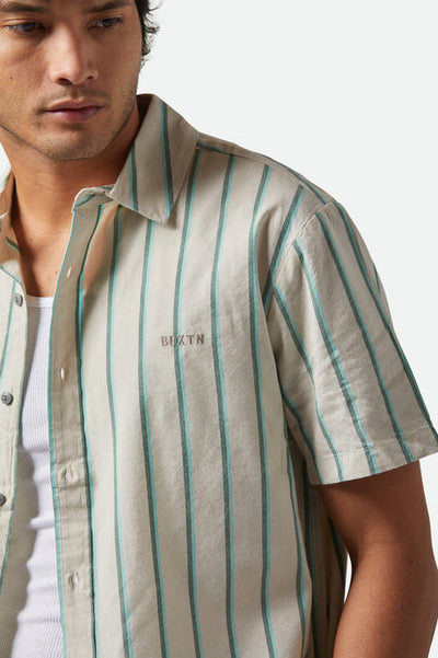 Brixton Cru Stripe Short Sleeve | Men’s