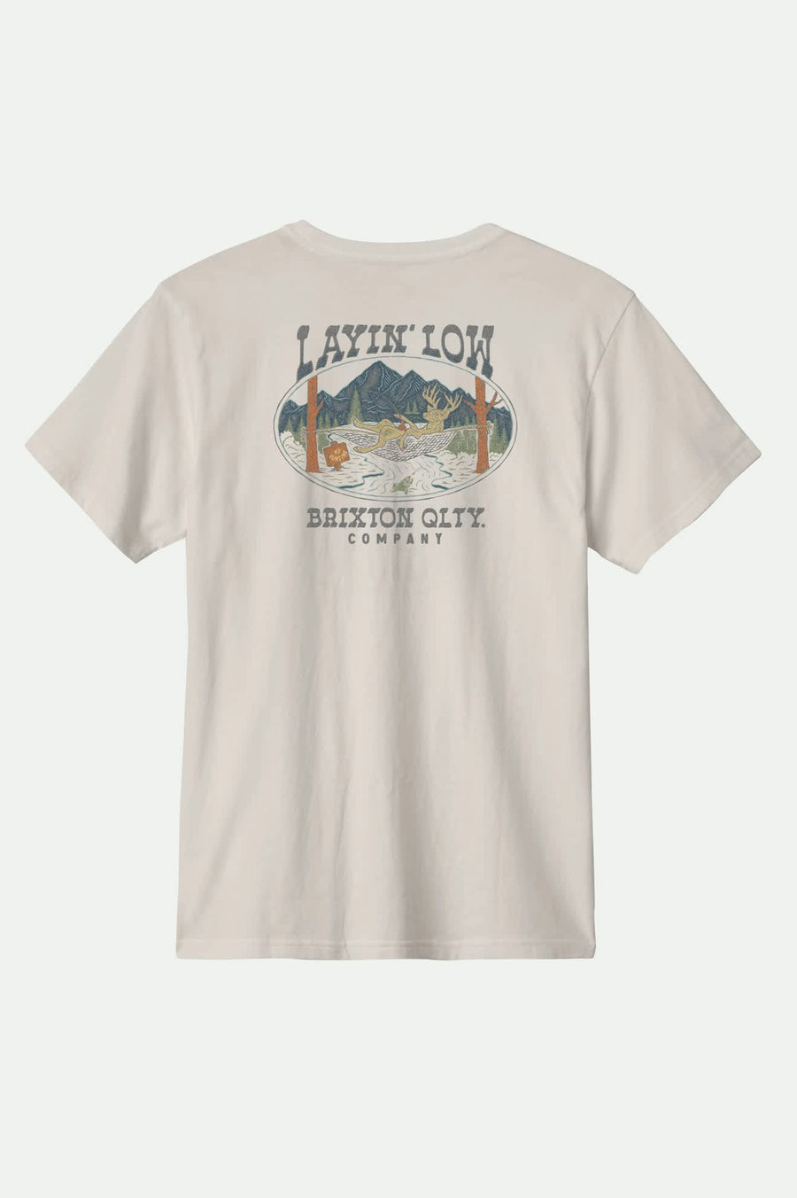 Brixton Layin’ Low Short Sleeve Standard T-Shirt | Men’s