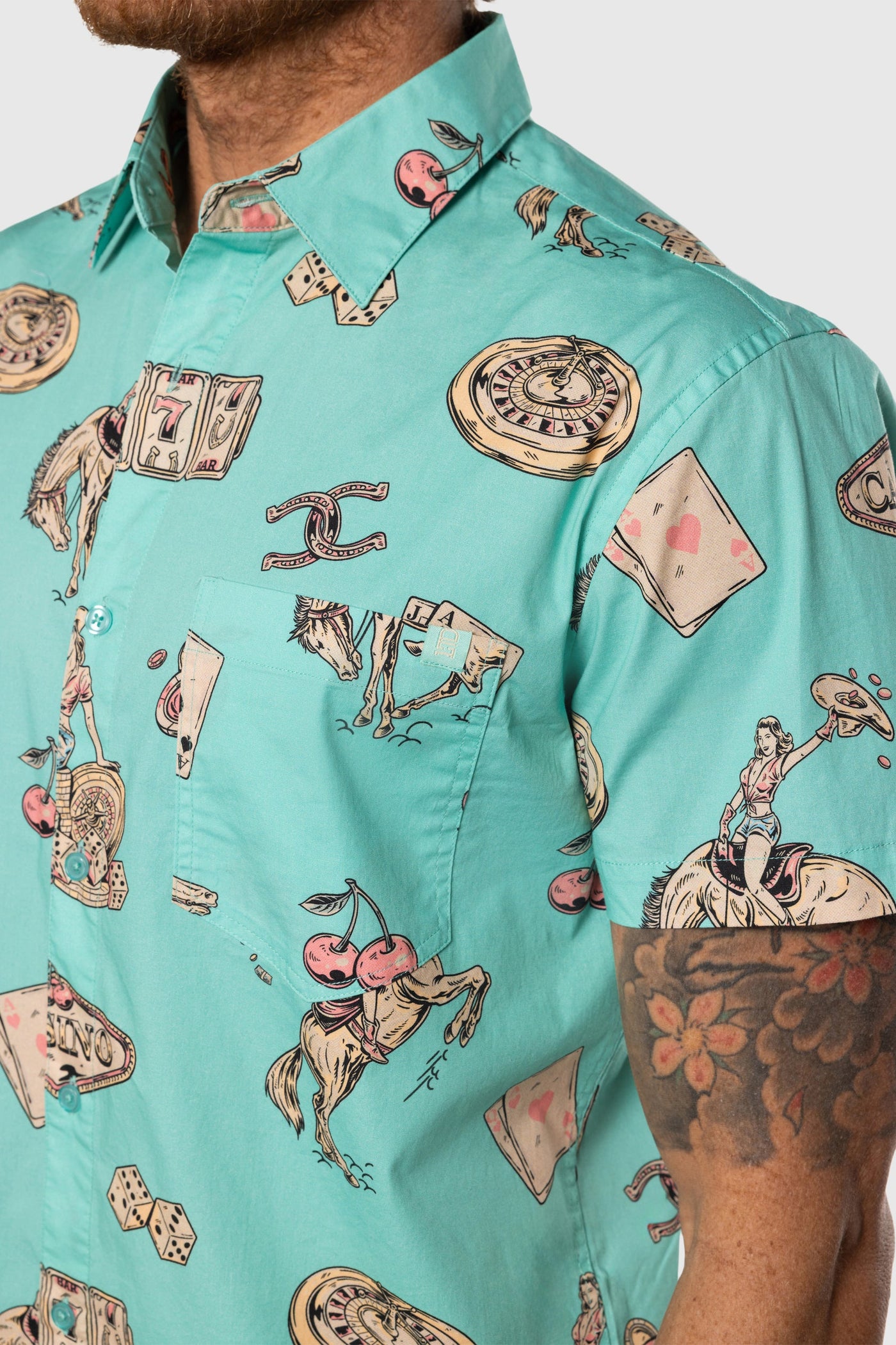 TeamLTD Classic Button Up - Cowboy Casino | Men’s