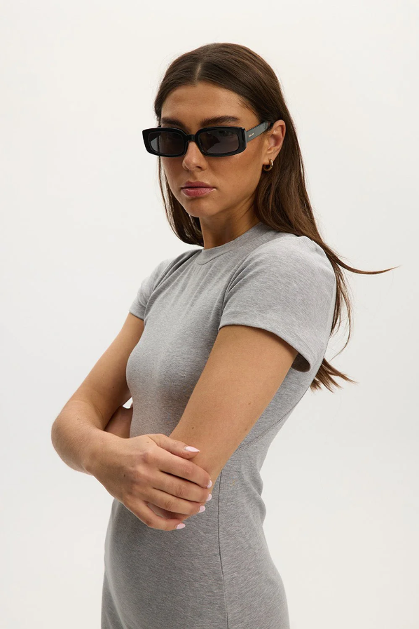 Kuwalla Amber Contour Dress - Heather Grey | Women’s