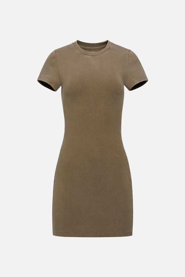 Kuwalla Amber Contour Dress - Washed Sage | Women’s