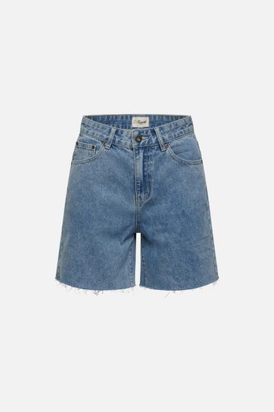Kuwalla Robin Long Shorts - Mid-Blue | Women’s